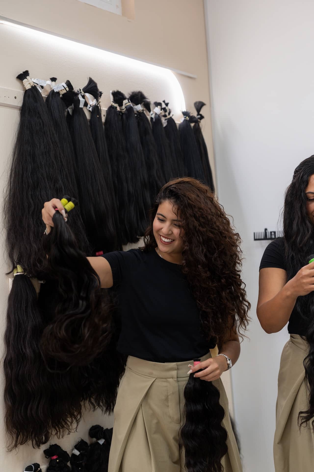 Preparación del cabello para microcápsula